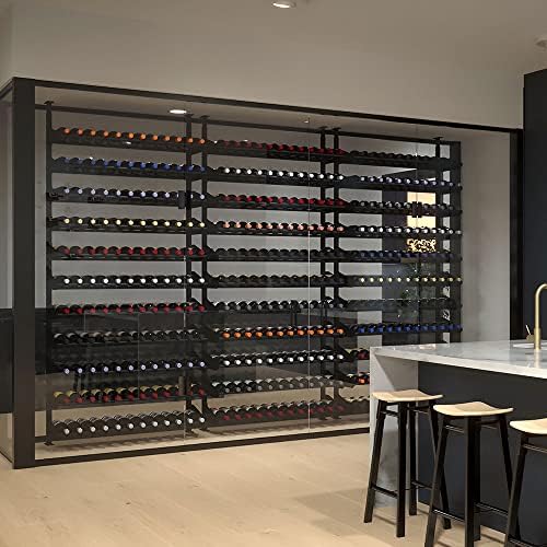 Ultra Wine Racks Showcase Cork Out Wine Display - Black 1