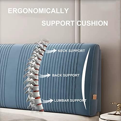 ZZYK Wedge Body Positioner Headboard Pillow 63 Large Bolster Cushion