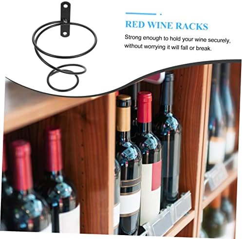 LIFKOME 6pcs Wall Mounted Wine Rack