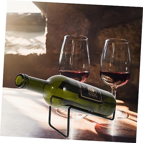 INOOMP 2PCS Metal Wine Rack for Countertop Storage and Display