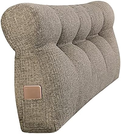 Cotton Linen Bedside Cushions with Removable Covers