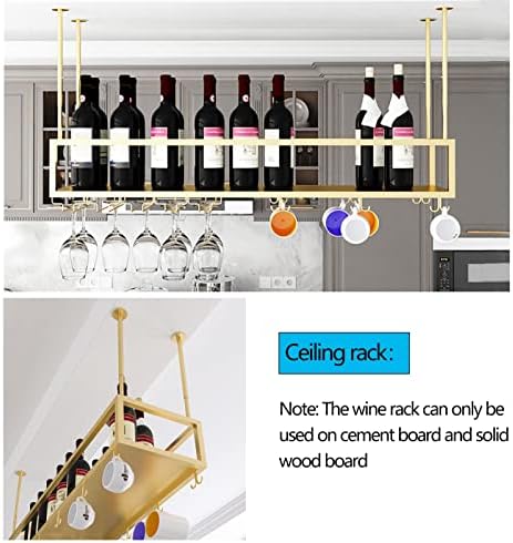 Adjustable Metal Wine Glass Holder for Kitchen and Bar