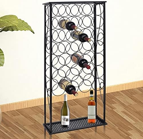 CUMYZO 28 Bottle Wine Rack Metal 154 lb