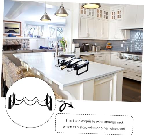 Cabilock 1pc Modern Wall Mount Wine Rack
