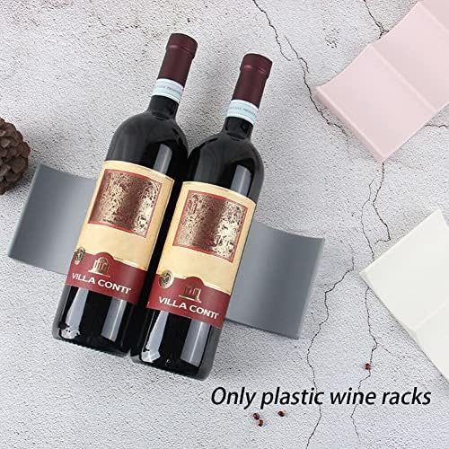 Light Pink Wine Rack for Home and Kitchen Use