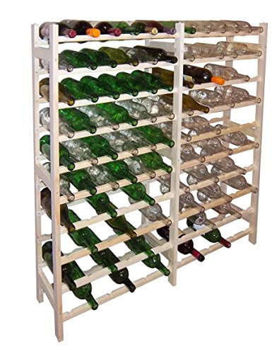 Vinland 120 Bottle Wine Rack 12x10 Freestanding 1