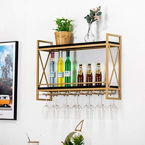 Wall Mounted Wine Rack with Cork Storage