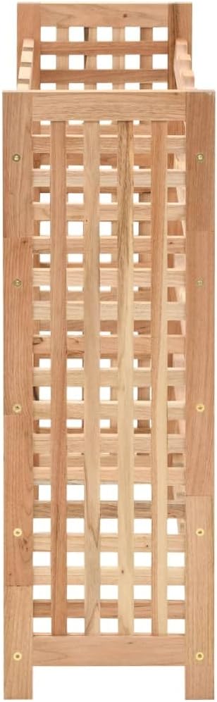 Aisifx 25-Bottle Wine Rack Solid Walnut