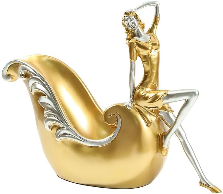 SiaBiced Tabletop Wine Rack with Lady Shape Design 1
