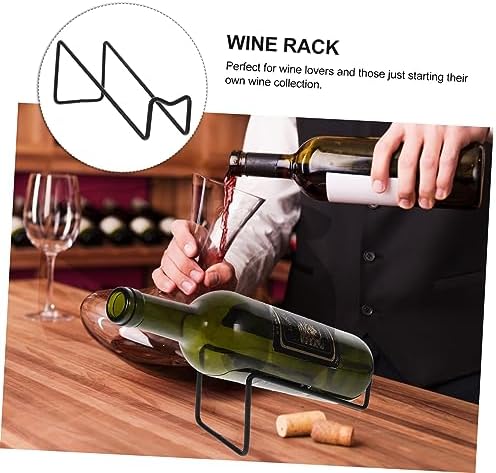 Ipetboom 2PCS Metal Wine Rack for Countertop and Bar