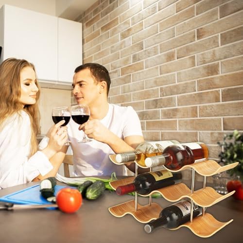 ABuff 3 Tier Wine Rack 12 Bottle Holder Stand