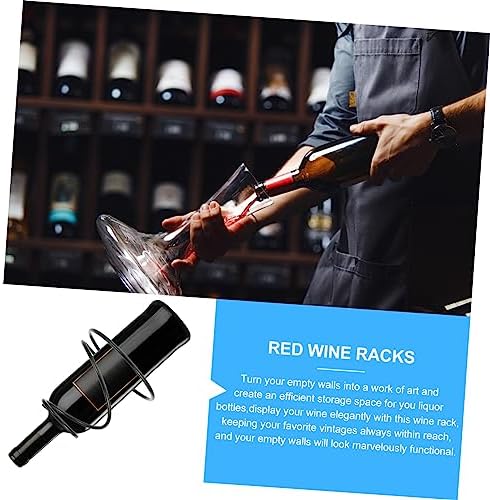 LIFKOME 6pcs Wall Mounted Wine Rack