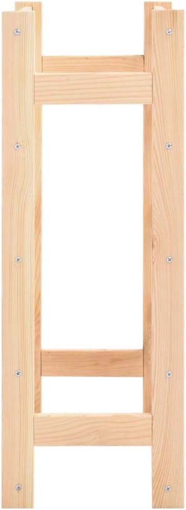 VRAXO Wine Rack for 20 Bottles Pinewood 1