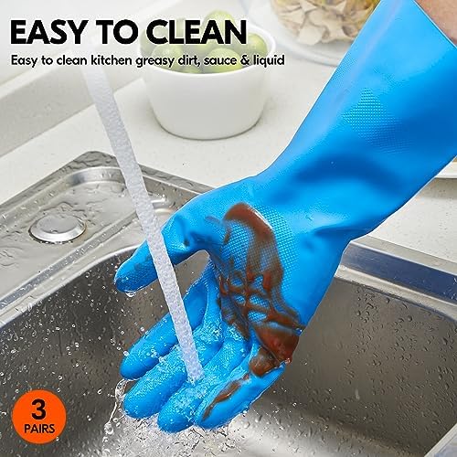 Vgo Reusable Heavy Duty Nitrile Gloves