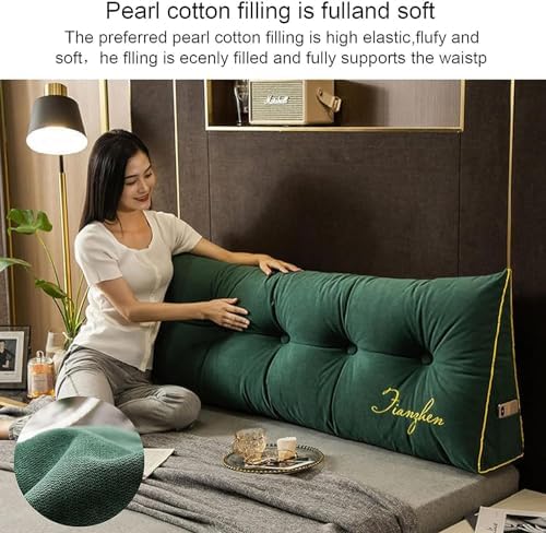 Ergonomic Reading Pillow with Back Support for Bed and Sofa