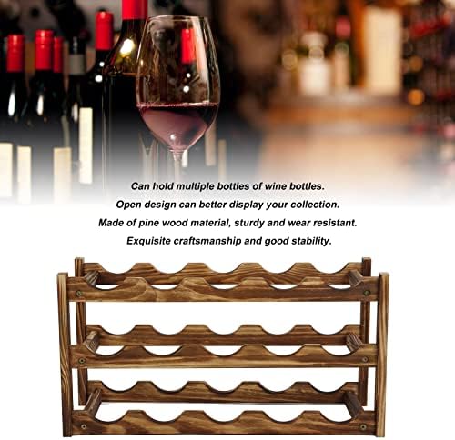 Jeanoko 3 Layer Wine Rack for Home Decor