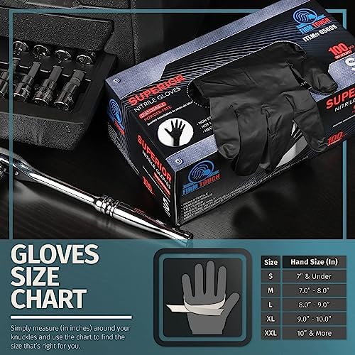 Glove Station Disposable Nitrile Gloves 100-Count 1