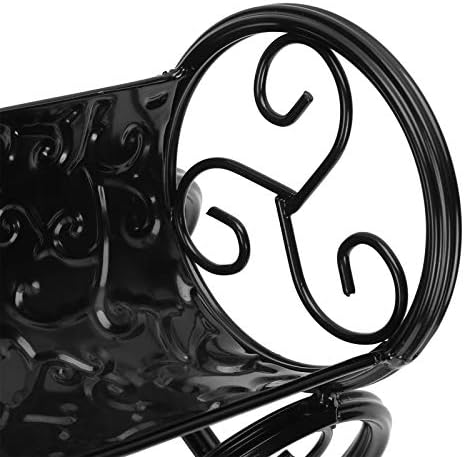 Gavigain Tricycle Wine Rack Stand Black