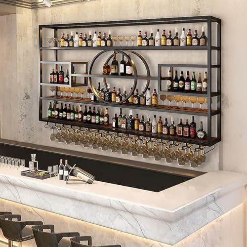 472in Wall Mounted Wine Rack with Storage
