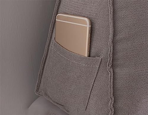 COZMAX Wedge Headboard Pillow with Back Support Light Blue 120cm