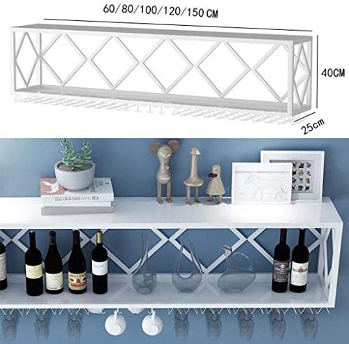 Wine Rack Floating Shelves Wall Mounted Multifunctional