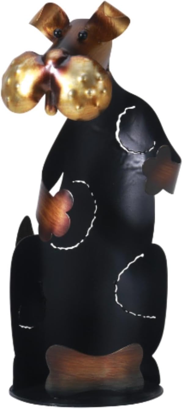 Yajuyi Dog Wine Rack Holder Storage Organizer