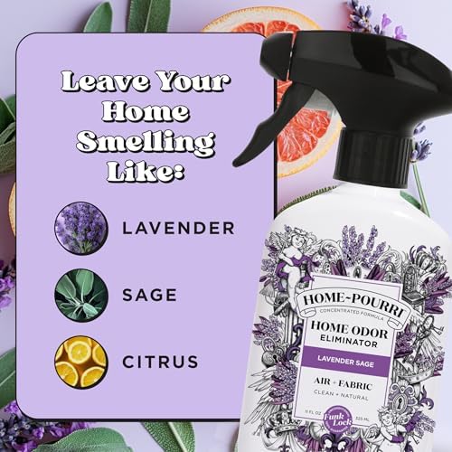 Home-Pourri Air Fabric Odor Freshener Lavender Sage 11 Fl Oz