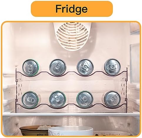 Keerte Acrylic Wine Rack for 8 Bottles - Freestanding Modern Organizer