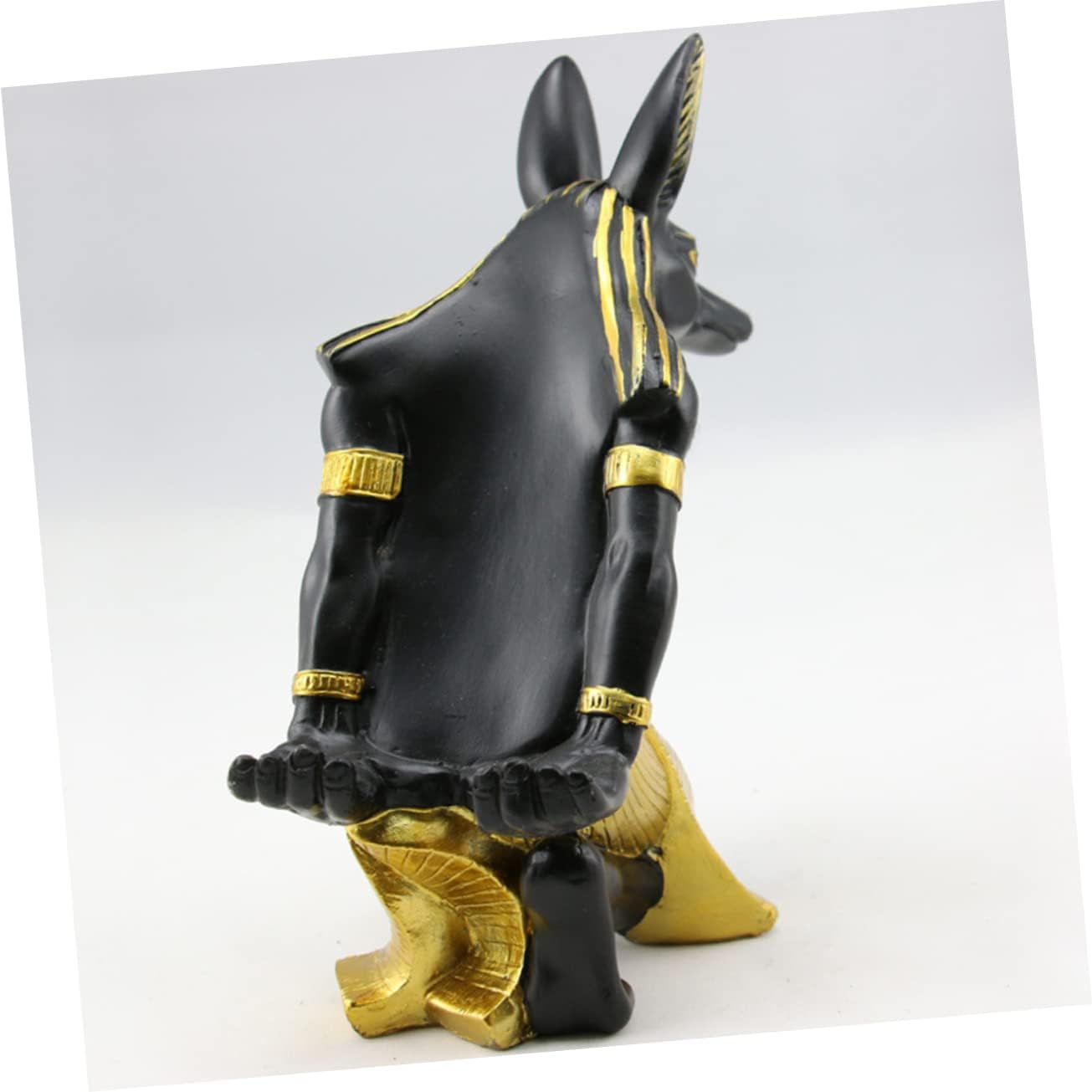 Amosfun 2Pcs Anubis Wine Rack Elegance Resin Holder