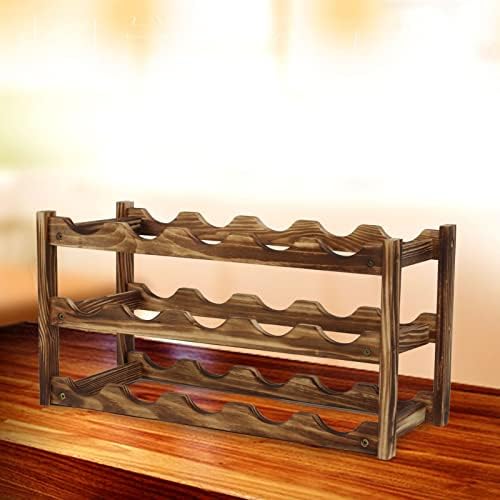 Jeanoko 3 Layer Wine Rack for Home Decor