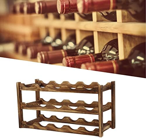 Jeanoko 3 Layer Wine Rack for Home Decor
