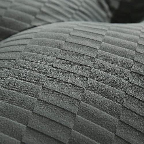 YOODODO Headboard Triangle Cushion Khaki 120x50x20cm