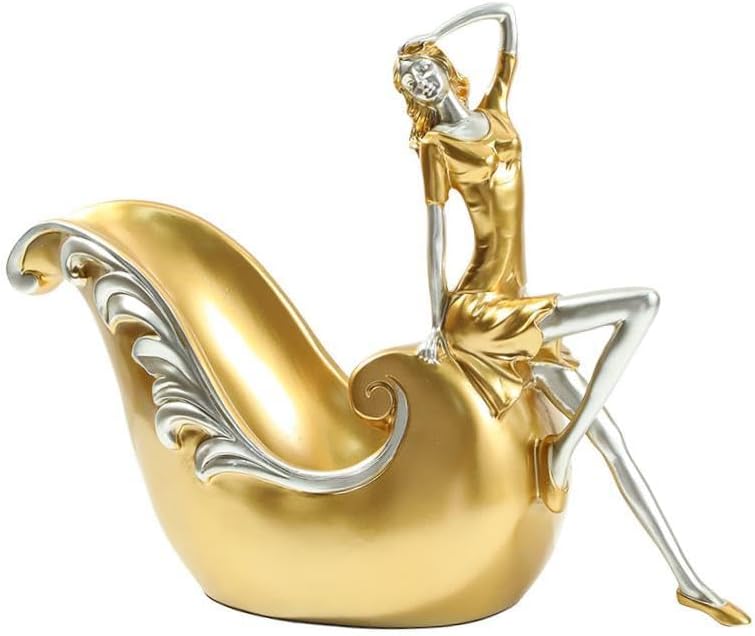 SiaBiced Tabletop Wine Rack with Lady Shape Design 1