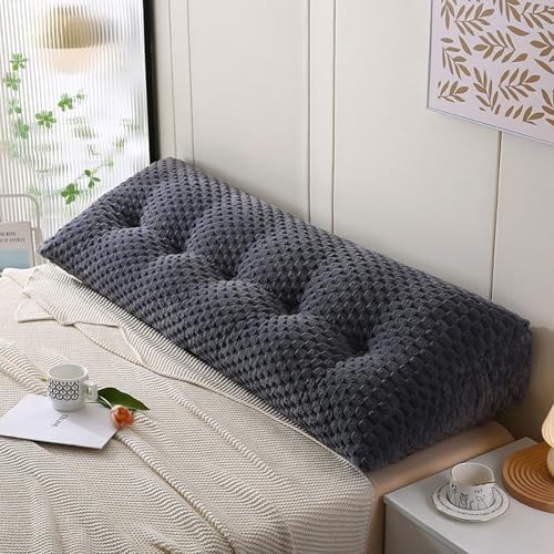 GROWTHLIN Back Cushion with Removable Neck Roll and Washable Cover