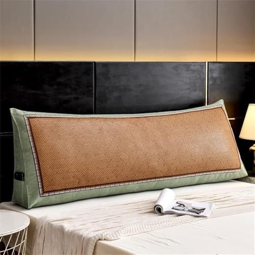 Triangle Headboard Pillow with Removable Cover and Back Support