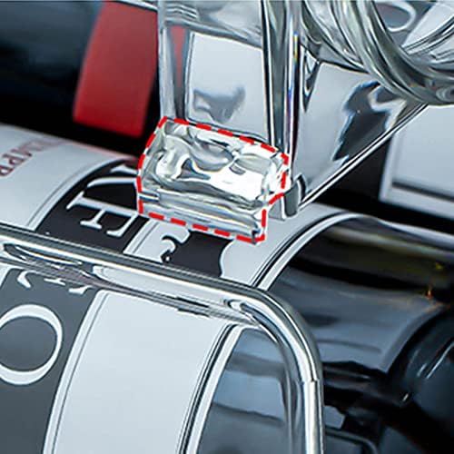 ZJYWMM 6-Bottle Freestanding Wine Rack