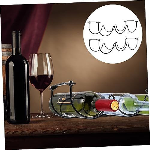 Cabilock 2Pcs Wall-Mounted Wine Racks