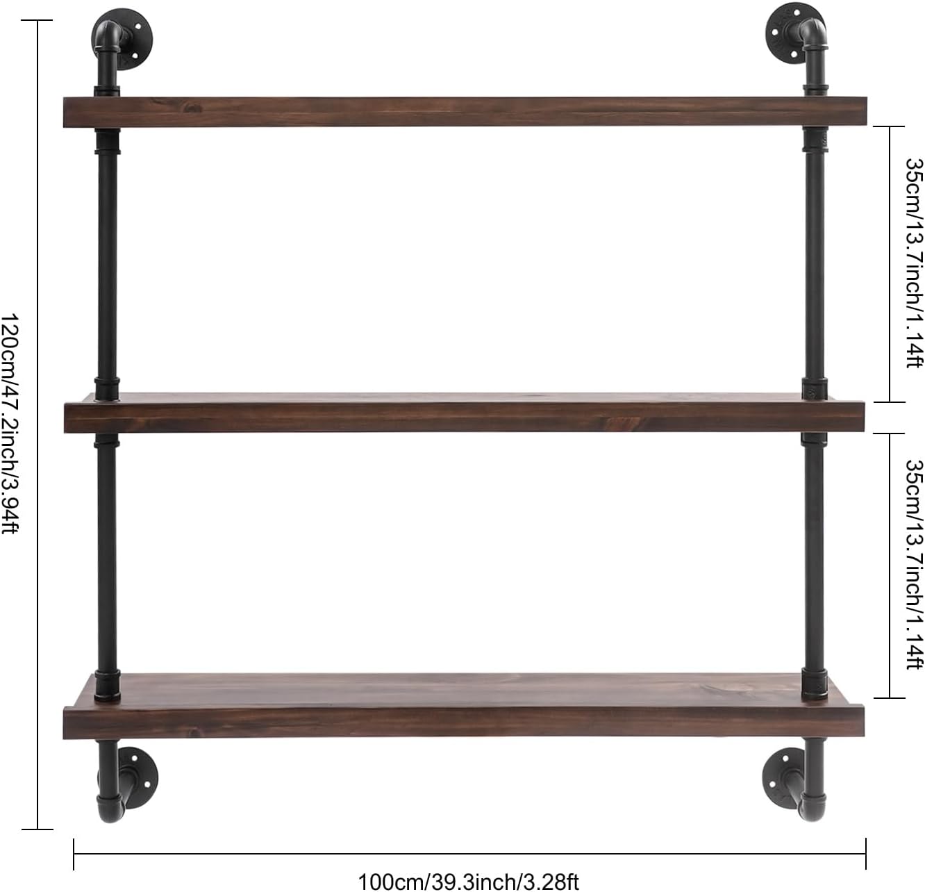 Bacacoo 397in Wall Mounted Wine Rack with LED Light 1