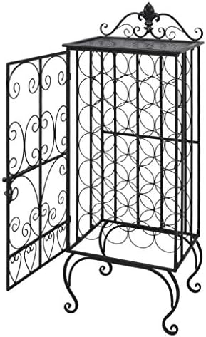 CHARMMA Freestanding Wine Rack for 28 Bottles
