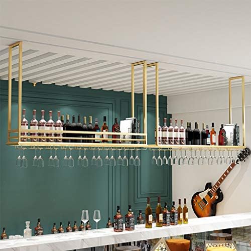 Suuim Wall-Mounted Wine Rack Durable Metal Wine Bottle Holder