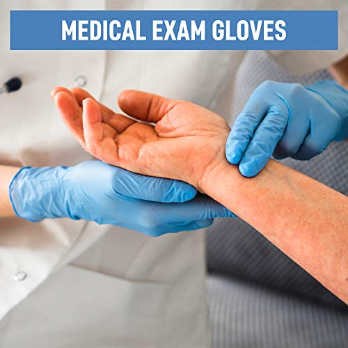 Dre Health Powder Free Nitrile Gloves Large 1000 Pack Case Blue
