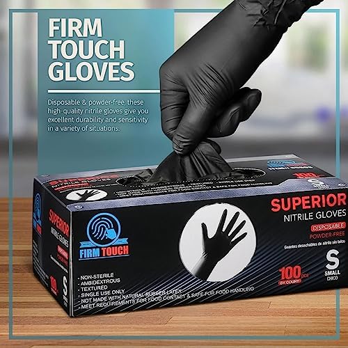 Glove Station Disposable Nitrile Gloves 100-Count 1