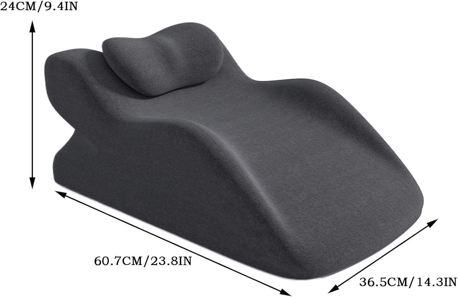 Ergonomic Wedge Pillow Set for Neck and Back Support 1