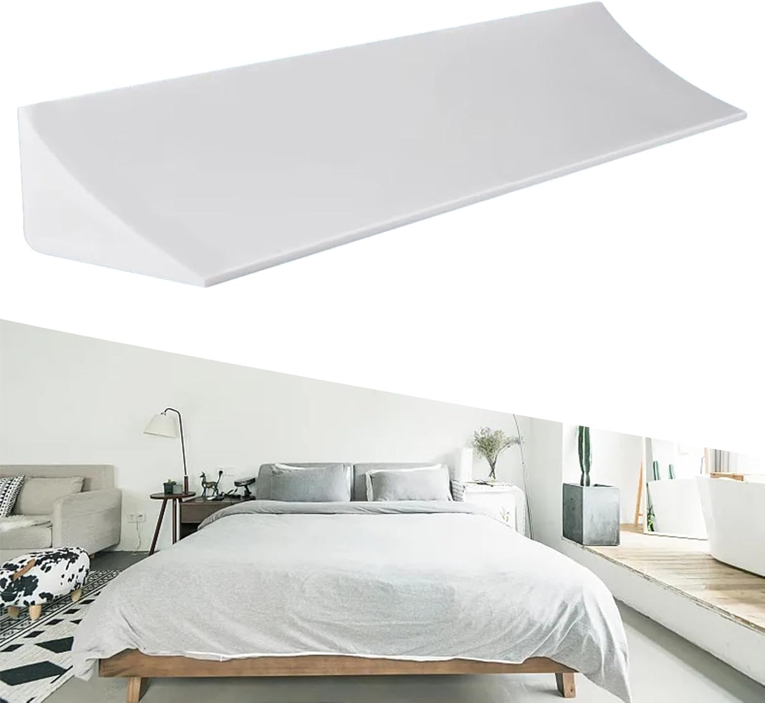 Fonowx Mattress Gap Filler with Side Pocket