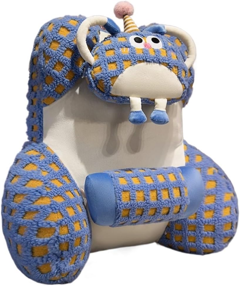 Creative Cartoon Animal Neck Pillow Blue 70x60cm