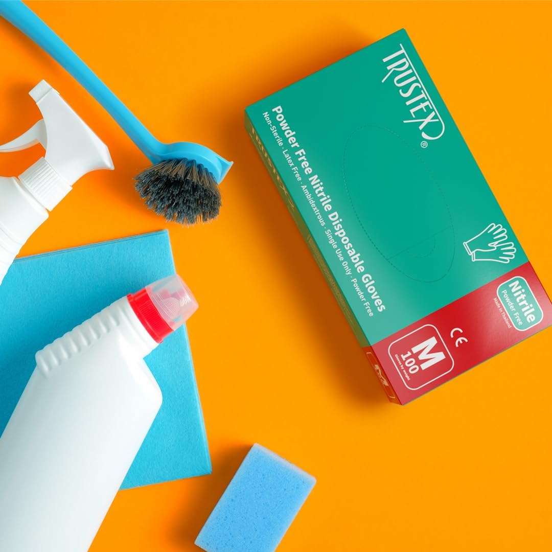 Trustex Nitrile Gloves Powder Free 32 Mil