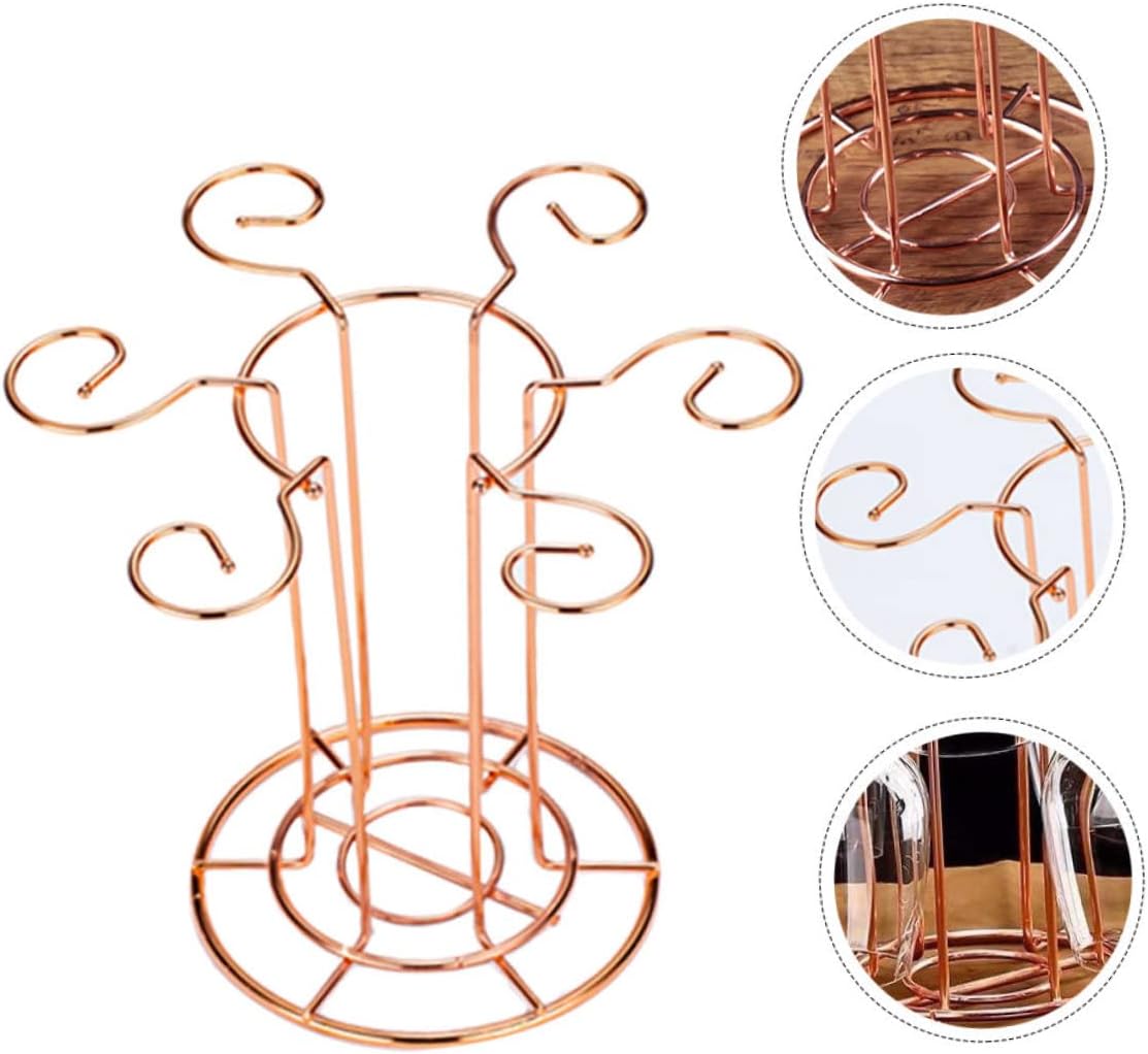 SOLUSTRE 1Pc Tabletop Wine Glass Rack