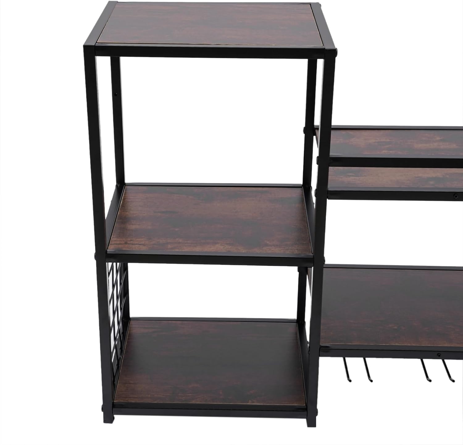 5-Tier Wall Mounted Wine Rack for 40 Bottles