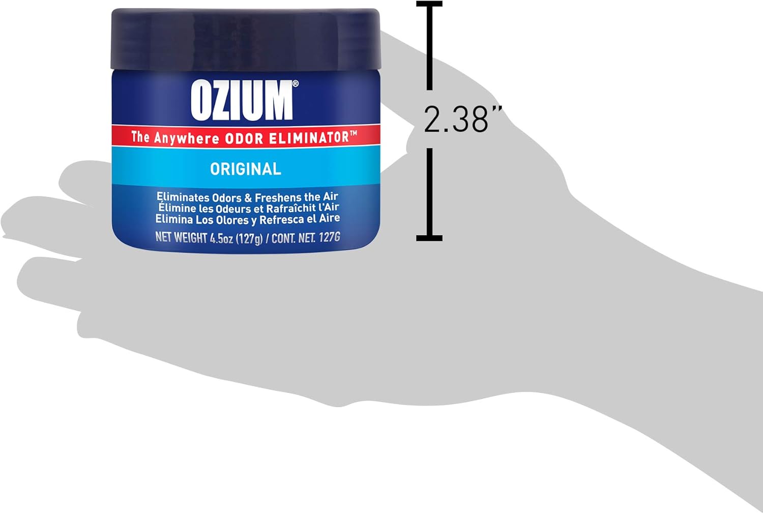Ozium 45 Oz Odor Eliminating Gel Original Scent