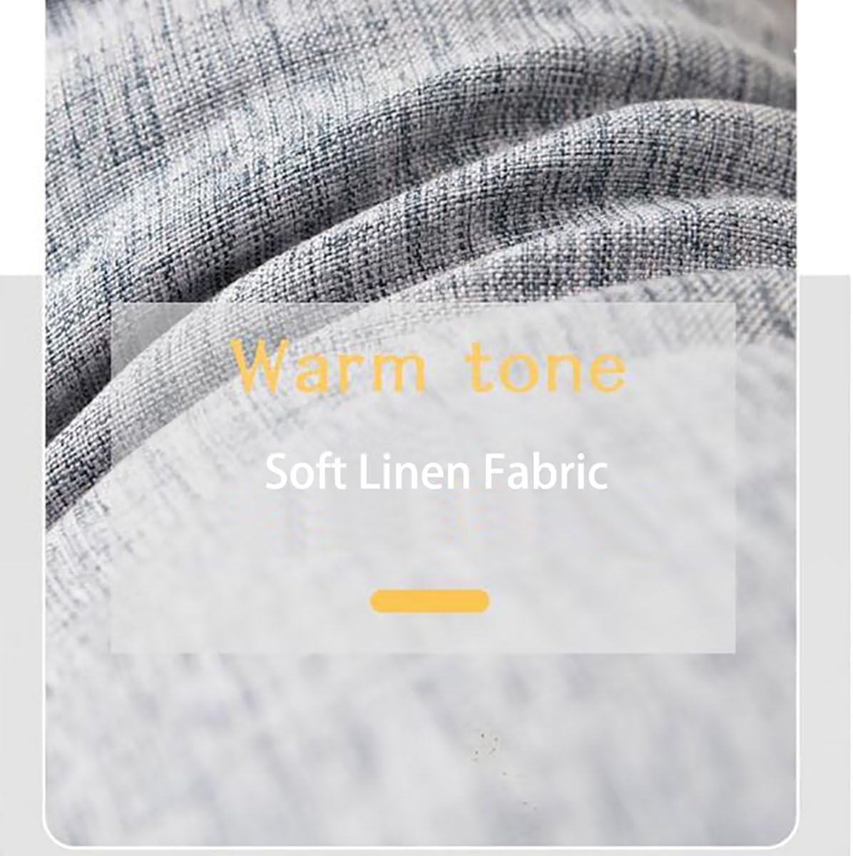 TESICA Headboard Pillow Grey 59x16x5in